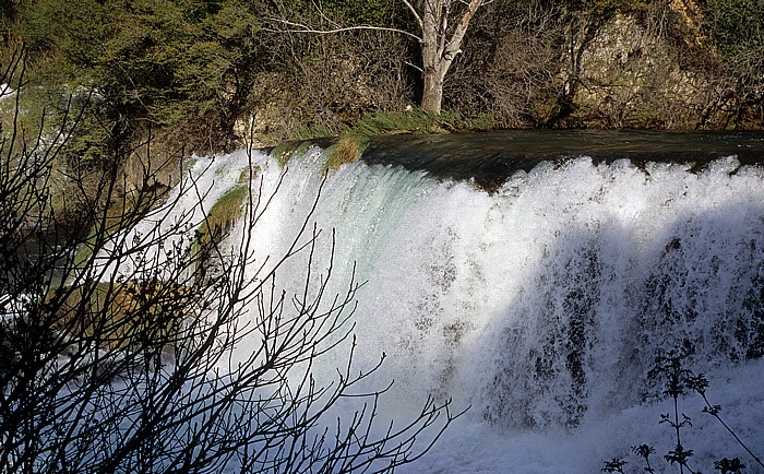 Nationalpark Krka Skradin-Wasserfälle (Skradinski buk)
