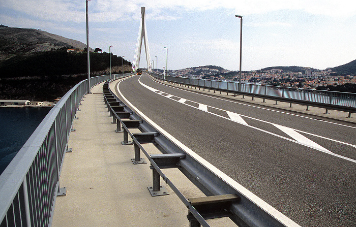 Franjo-Tudjman-Brücke (Dubrovnik-Brücke) Hafen