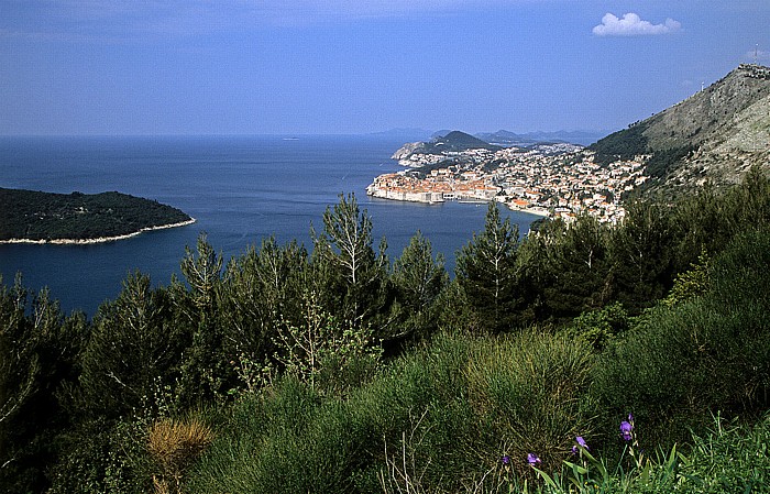 Adriatisches Meer (Mittelmeer), Altstadt von Dubrovnik, Dalmatinische Küste Dubrovnik