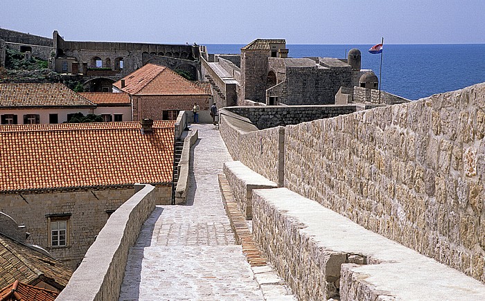 Dubrovnik Altstadt: Stadtmauer Bastion von Pile