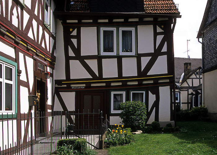 Braunfels Altstadt: Fachwerkhäuser