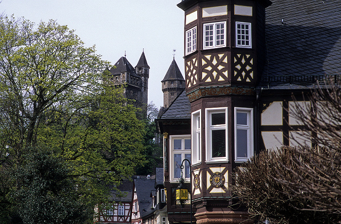 Braunfels Altstadt: Fachwerkhäuser Schloss Braunfels