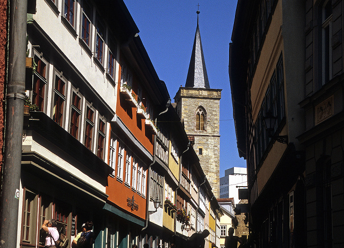 Erfurt Krämerbrücke, Ägidienkirche