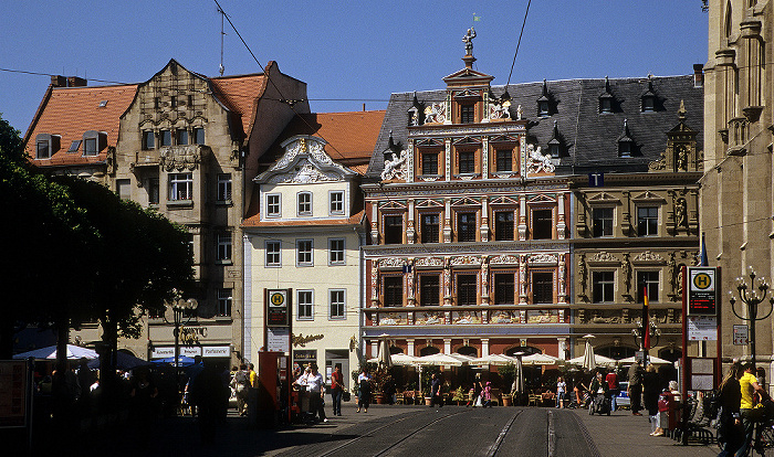 Erfurt Fischmarkt, Haus zum Breiten Herd Rathaus