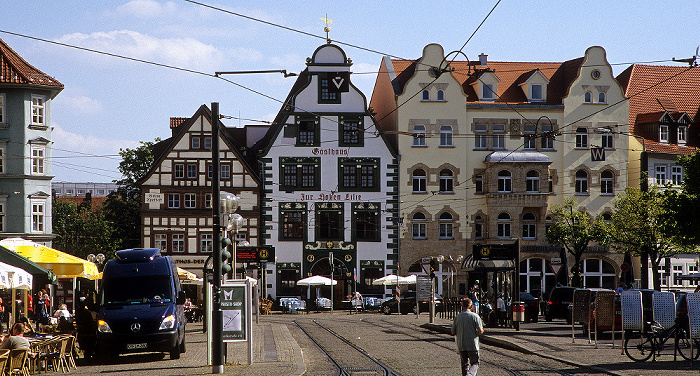 Erfurt Domplatz Haus zur Hohen Lilie