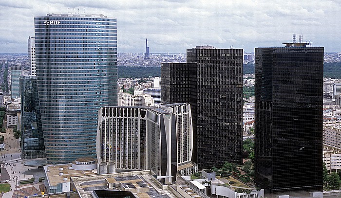 Blick vom Grande Arche Paris