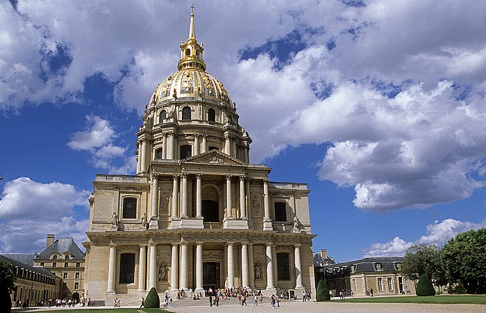 Paris Hôtel des Invalides: Dôme des Invalides (Invalidendom) Église du Dôme (tombeau de Napoleon Ier)