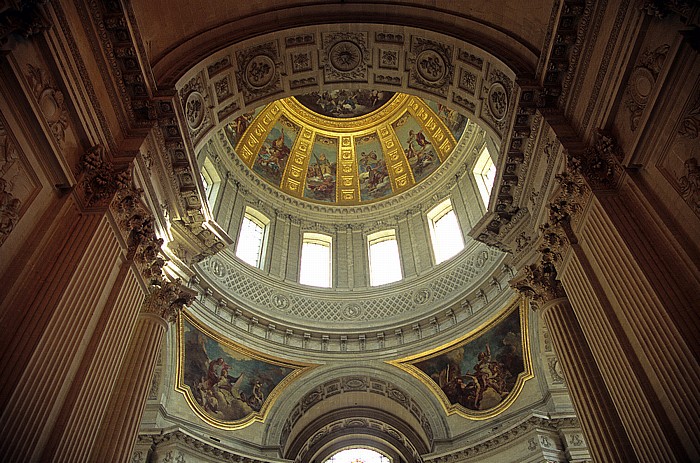 Paris Dôme des Invalides (Invalidendom): Kuppel Église du Dôme (tombeau de Napoleon Ier)