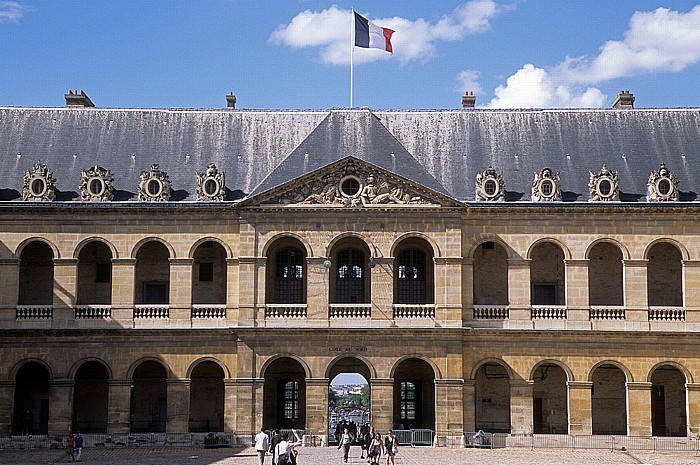 Paris Hôtel des Invalides: Cour d’Honneur (Ehrenhof)