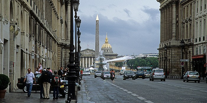 Paris Rue Royale, Place de la Concorde (Obelisk von Luxor), Palais Bourbon (Nationalversammlung) Église du Dôme (tombeau de Napoleon Ier)