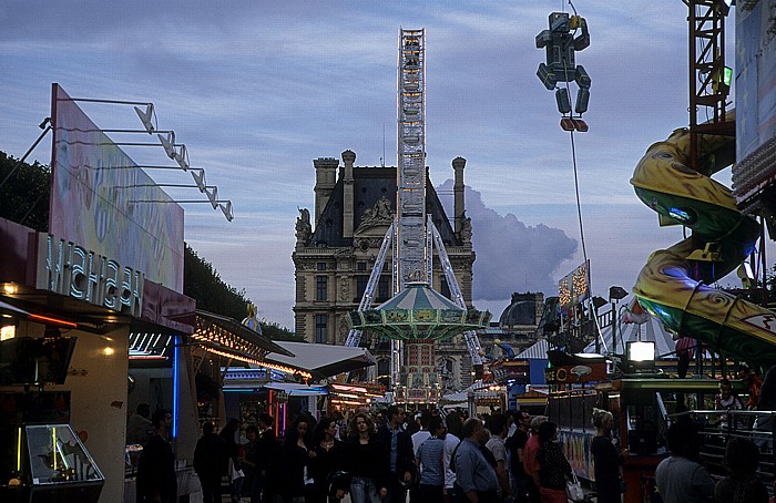 Jardin des Tuileries: Vergnügungspark mit Riesenrad Paris