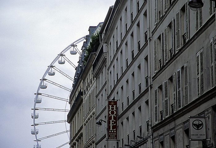 Rue Saint-Roch, Riesenrad (Jardin des Tuileries) Paris