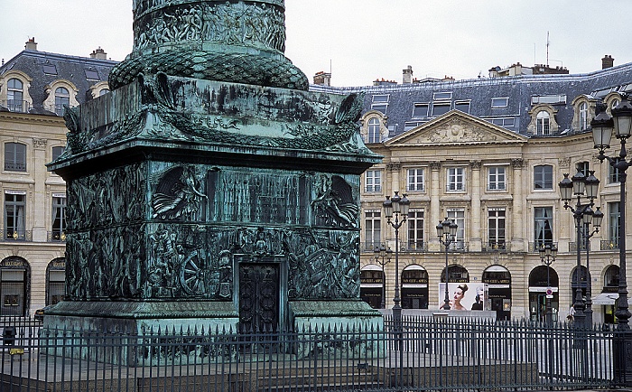 Place Vendôme: Säule Zum Ruhme der Armee Paris