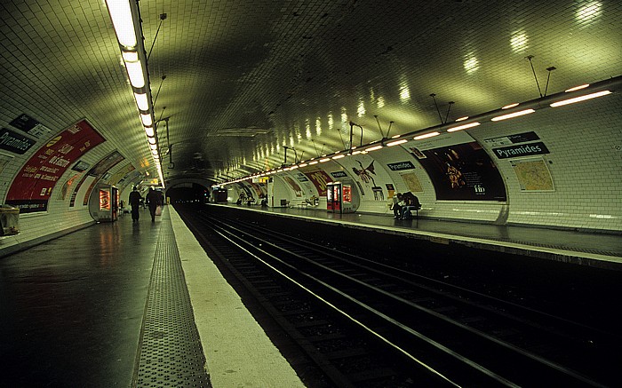 Metrostation Pyramides Paris