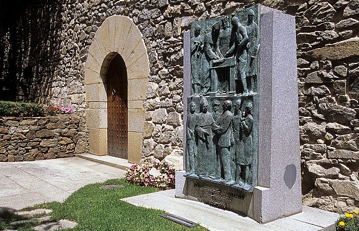 Andorra la Vella Casa de la Vall: Denkmal 700 Jahre Pareatges