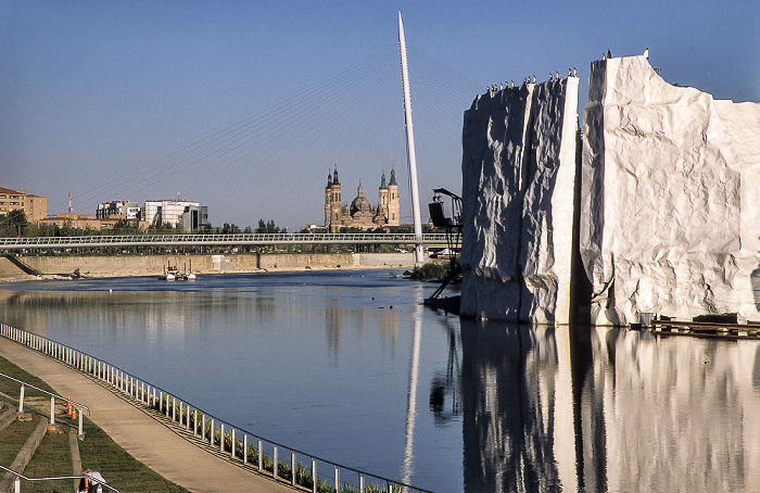 Saragossa EXPO Zaragoza 2008: Ebro, Eisberg Basílica del Pilar Pasarela del Voluntariado