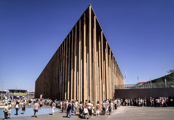 EXPO Zaragoza 2008: Spanischer Pavillon (Pabellón de España) Saragossa