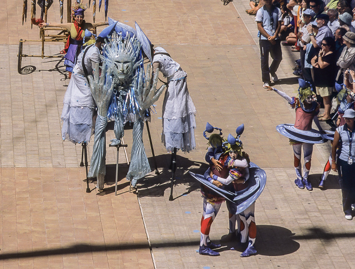 EXPO Zaragoza 2008: Das Erwachen der Schlange des Cirque du Soleil Saragossa