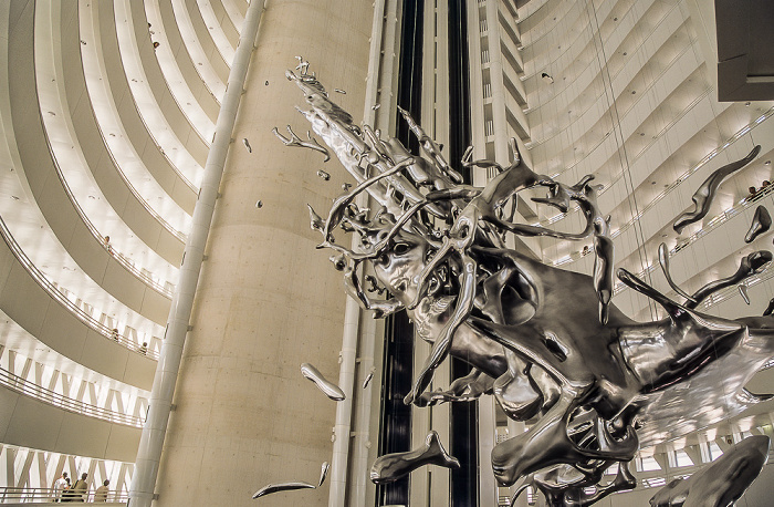 EXPO Zaragoza 2008: Wasserturm (Torre del Agua): Splash (von Pere Gifre) Saragossa
