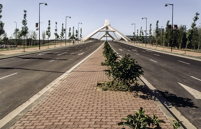 Brücke des Dritten Jahrtausends (Puente del Tercer Milenio) Saragossa