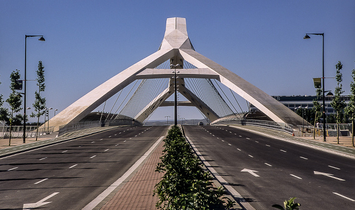 Saragossa Brücke des Dritten Jahrtausends (Puente del Tercer Milenio)