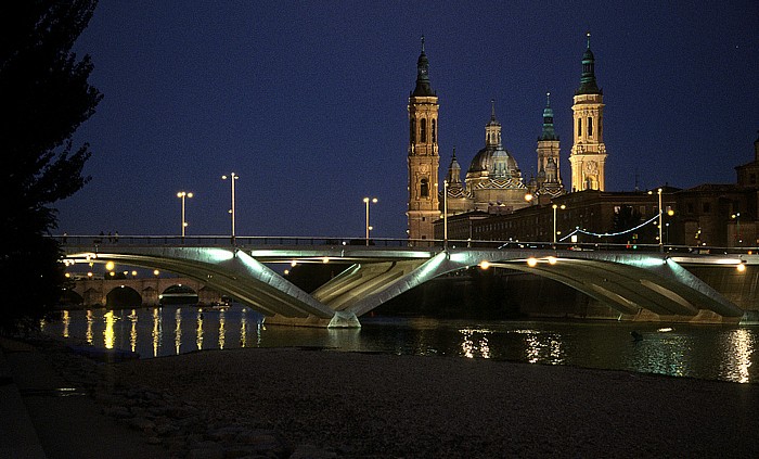 Ebro, Puente Santiago, Basílica del Pilar Saragossa