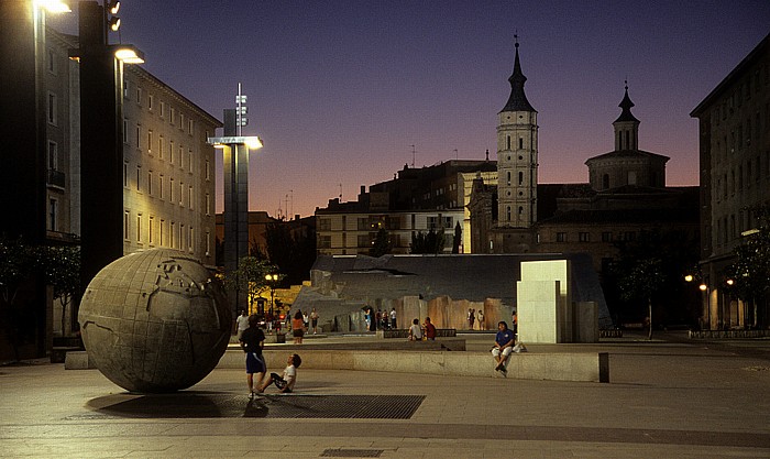 Plaza del Pilar, Iglesia de San Juan de los Panetes Saragossa