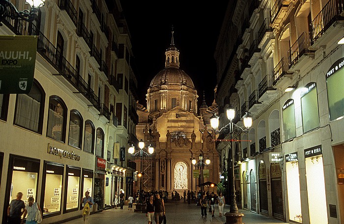 Calle de Alfonso I, Basílica del Pilar Saragossa