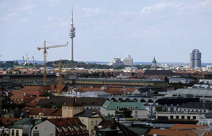 Blick vom Rathausturm (Neues Rathaus) München 2008