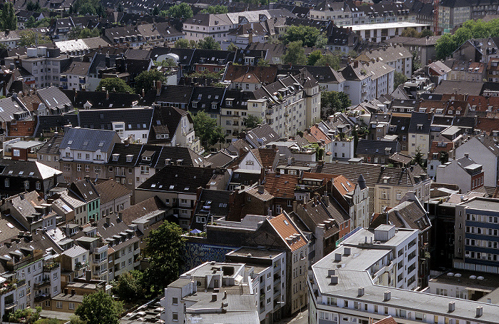 Blick vom KölnTriangle: Deutz Köln