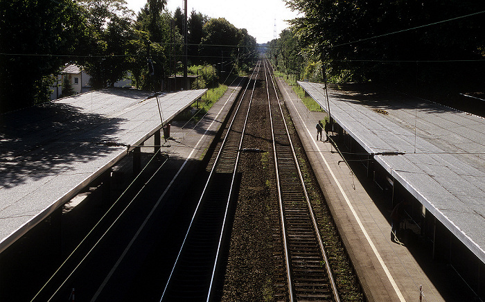 Bahnhof, Bahnstrecke Wuppertal - Köln Haan