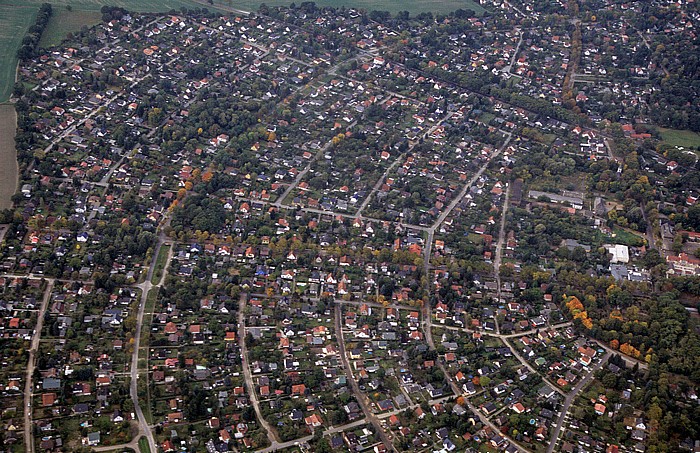 Brandenburg - Landkreis Märkisch-Oderland: Neuenhagen bei Berlin  Luftbild aerial photo