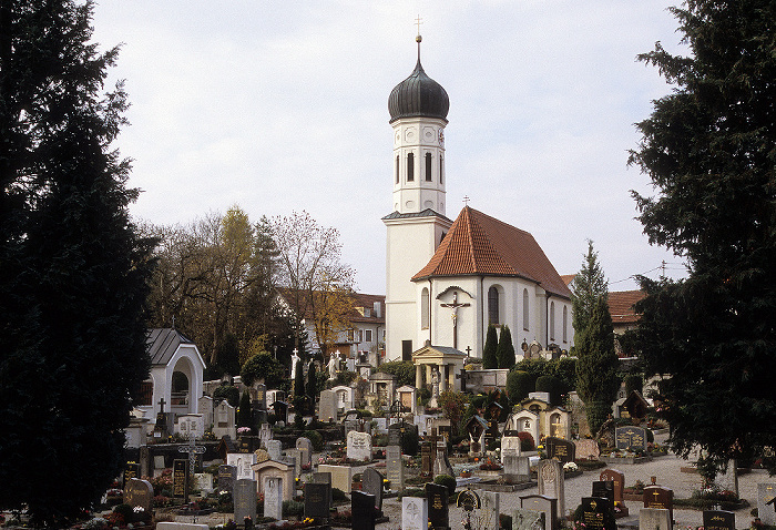 Pöcking Pfarrkirche St. Ulrich, Alter Friedhof