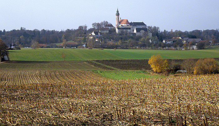 Heiliger Berg mit Klosterkirche Andechs