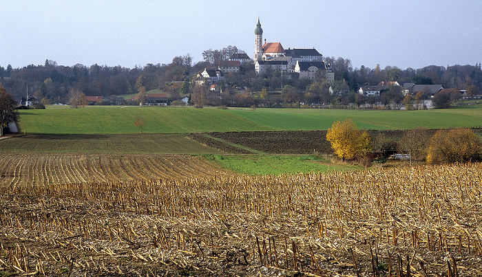 Heiliger Berg mit Klosterkirche Andechs