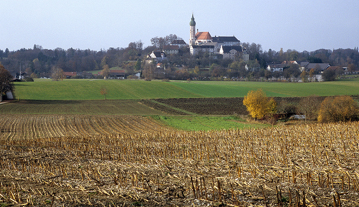 Andechs Heiliger Berg mit Klosterkirche