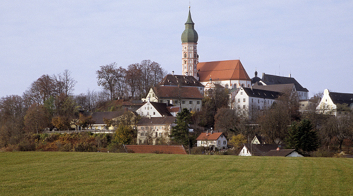 Andechs Heiliger Berg mit Klosterkirche