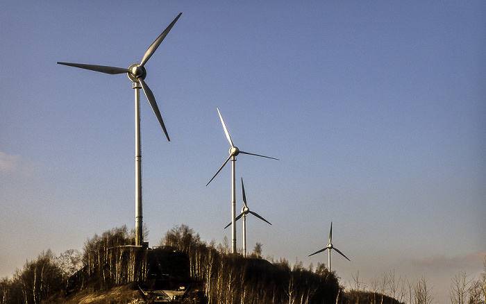 Piesberg: Enercon-Windkraftanlagen Osnabrück