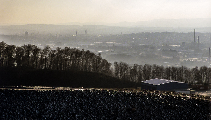 Osnabrück Blick vom Piesberg: Stadtzentrum