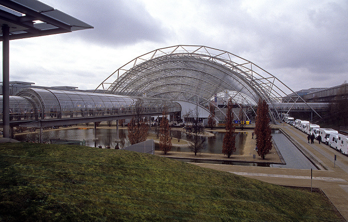 Leipziger Messe: Verbindungsgang, Glashalle Leipzig