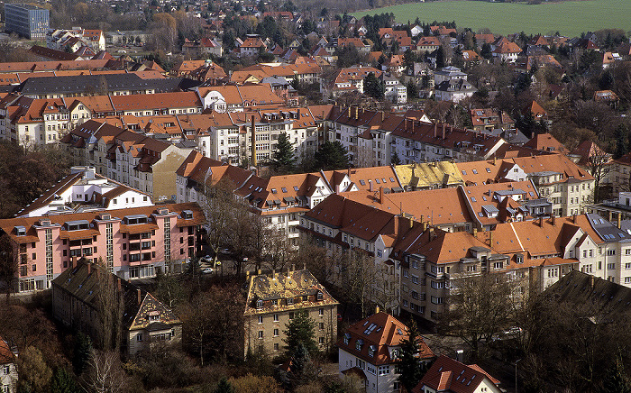 Leipzig Völkerschlachtdenkmal: Blick von der Denkmalskrone