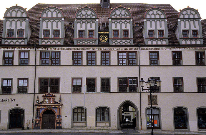 Marktplatz: Rathaus Naumburg