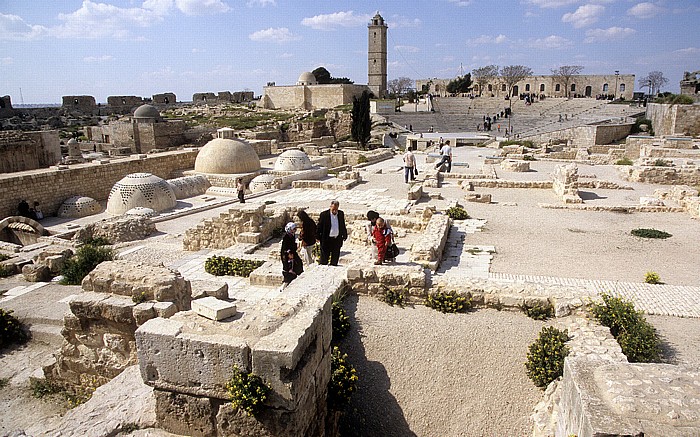 Aleppo Zitadelle Abraham-Moschee Große Moschee