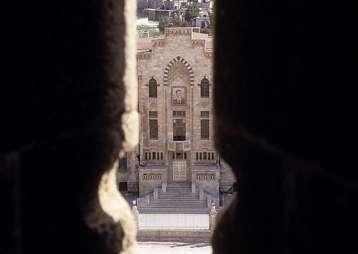 Blick von der Zitadelle Aleppo