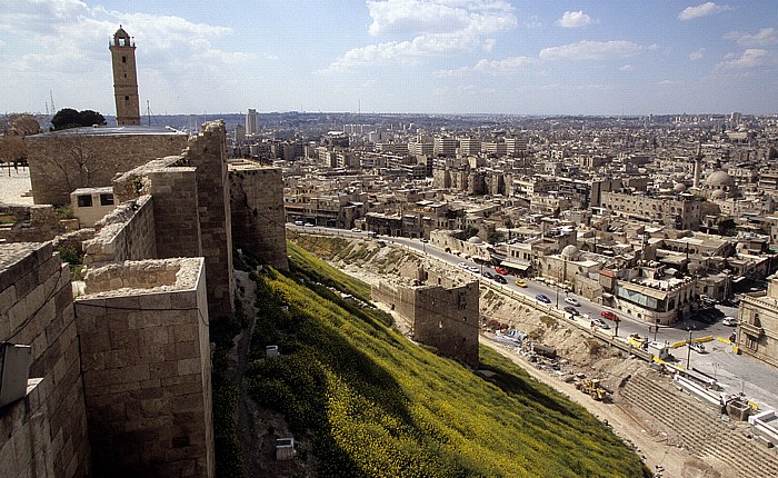 Aleppo Zitadelle Große Moschee Neustadt