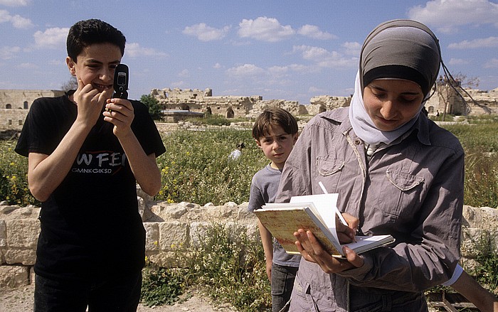 Aleppo Zitadelle: Syrische Kinder