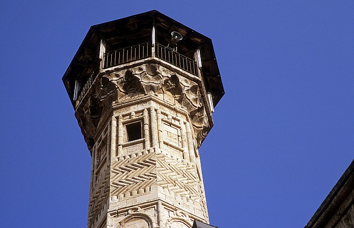 Aleppo Altstadt: Minarett