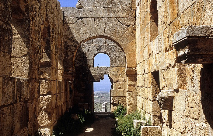 Die Toten Städte: Simeonskloster: Baptisterium Qalaat Seman