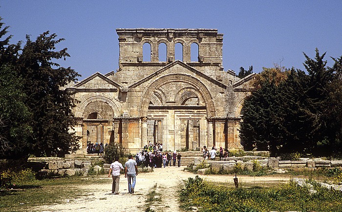 Qalaat Seman Die Toten Städte: Simeonskloster: Pilgerkirche