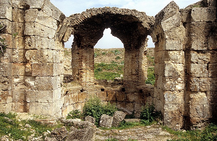 Ruinengelände: Thermen Apameia am Orontes